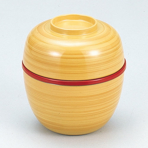 中堂飯器 白木目内朱