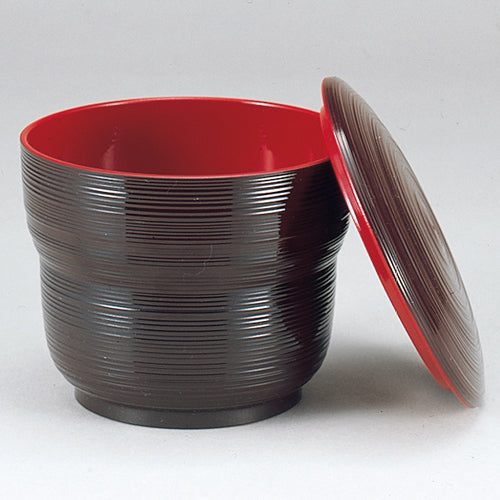 マユ型千筋飯器 うるみ内朱