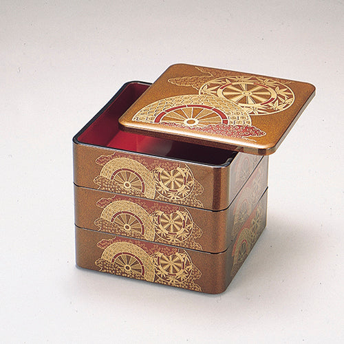 6寸5分重箱厚口 都車内朱