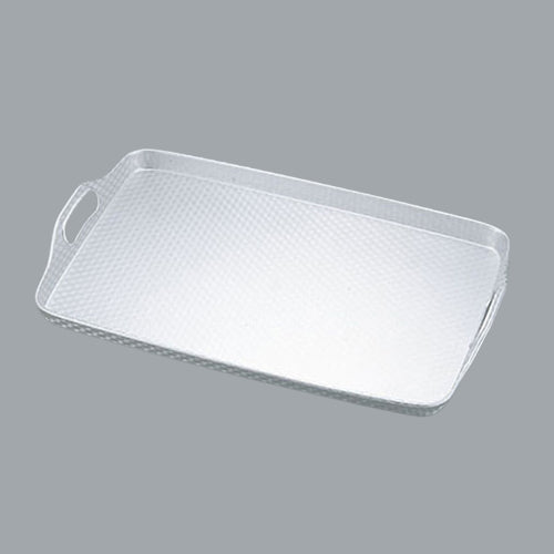 アカオアルマイト脇取盆(エンボス加工)