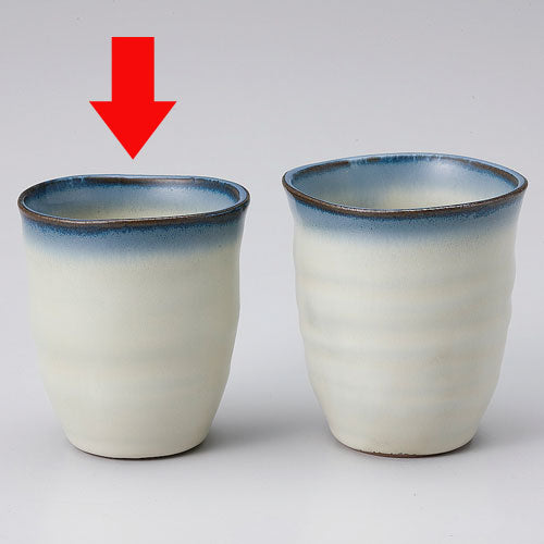 513-00020 白萩青流六兵衛湯呑 小