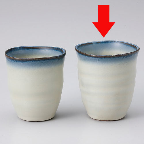 513-00021 白萩青流六兵衛湯呑 大