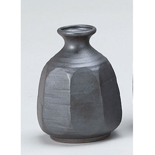 527-00062 八角錆黒小徳利