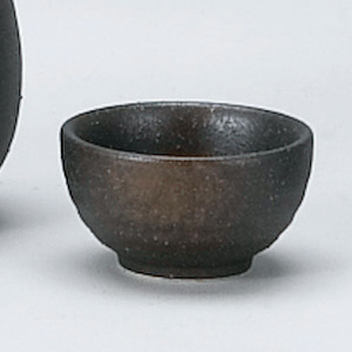 508-00006 黒伊賀平ぐい呑