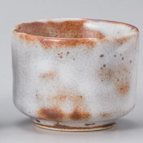 510-00038 ぐい呑み切立 小 ⑨鼠志野<8個入>