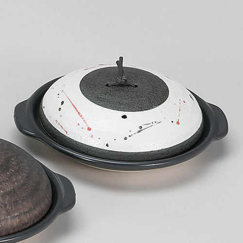 535-00132 二色散しラスター6寸陶板(組)