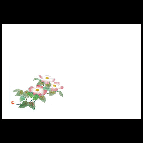 192-10048 尺3雲竜和紙マット 花水木(5月)