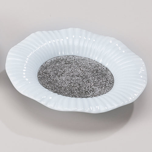 707-10427-05 波渕多用皿 銀彩