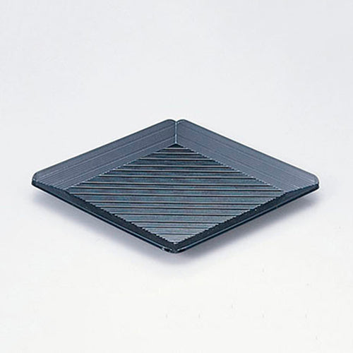 420-19011 菱形皿 黒