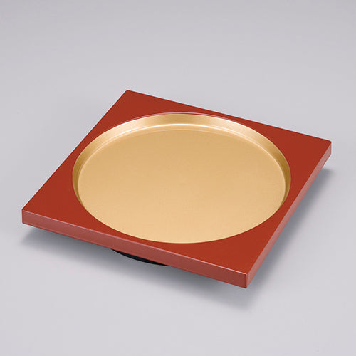 420-21061 瑞芳皿 朱内金<ハード加工>