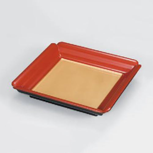 420-35041 法勝皿 朱内金