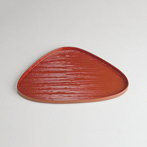 420-36021 蛤皿 朱