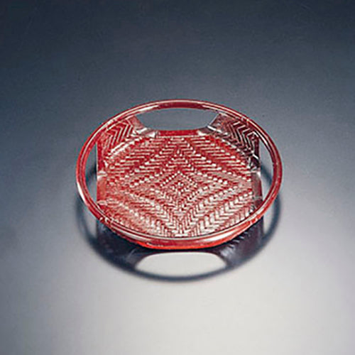 430-35011 6寸あじろ目カゴ タメ