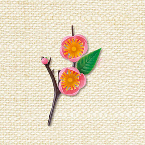 178-10065 造花 桃の花 LLP<200入>
