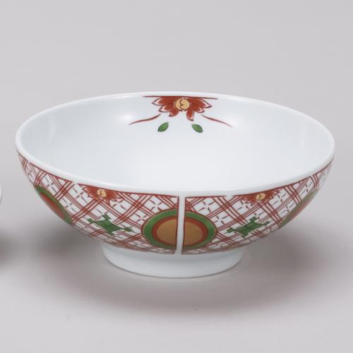 719-10010 錦古伊万里ゆり鉢<中>