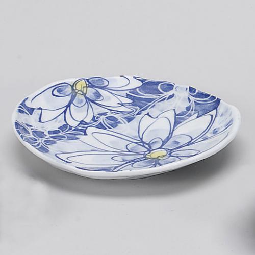 719-10011-02 乱彫皿鮮華<大>