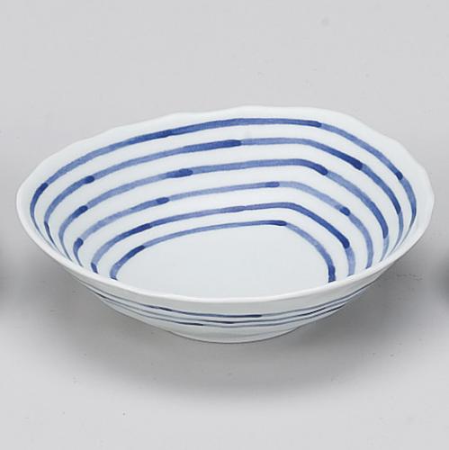 719-10019-01 和染ライン変形鉢