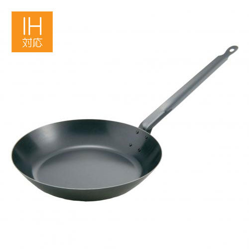 ブルーイング鉄フライパン