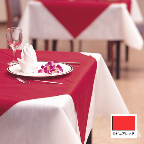 テーブルクロス オリビア ⑤ピュアレッド