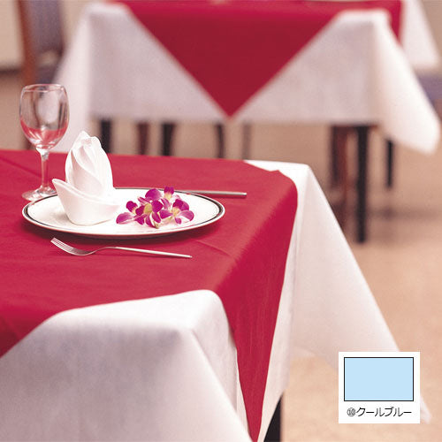 テーブルクロス オリビア ⑩クールブルー