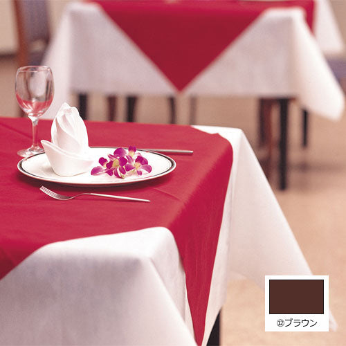 テーブルクロス オリビア ⑫ブラウン