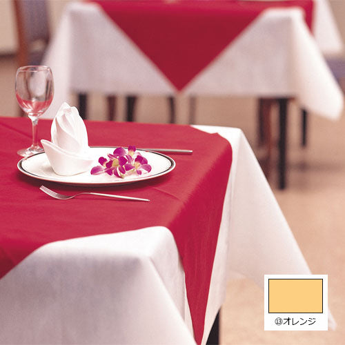 テーブルクロス オリビア ⑬オレンジ