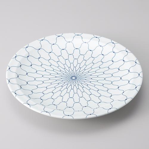 000-276 網目和皿 尺5寸 E-69