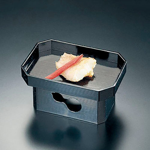 435-47211 角長隅切三宝 黒