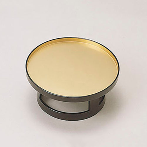 425-13221 円光皿 金パール