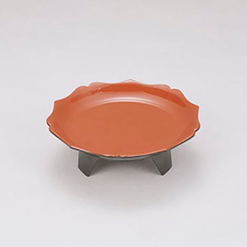 425-16221 花皿 朱