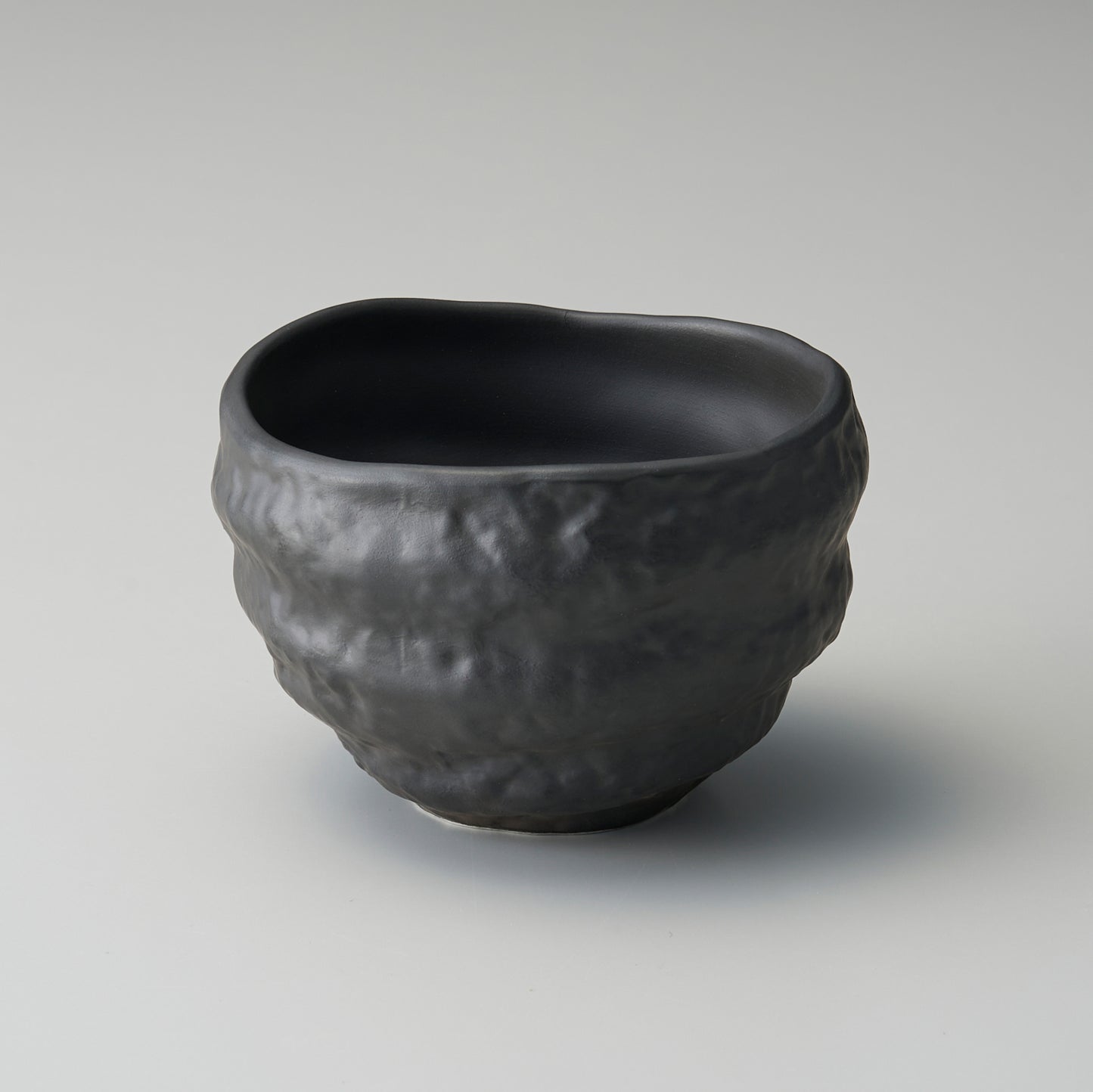 707-10303 菊川(黒耀)変型鉢