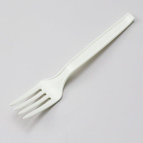 000-271 クリーム色フォーク<100本入>