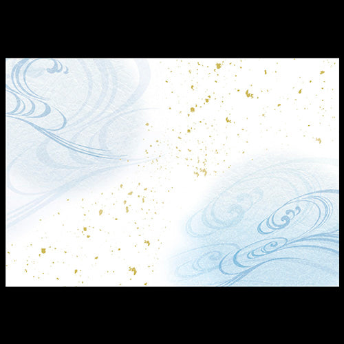 201-10256 38cm上質紙マット 金閣流水