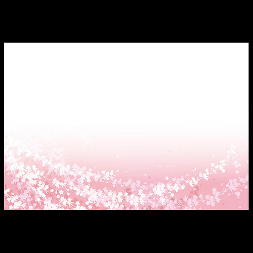 201-10262 38cm上質紙マット 薄紅小花