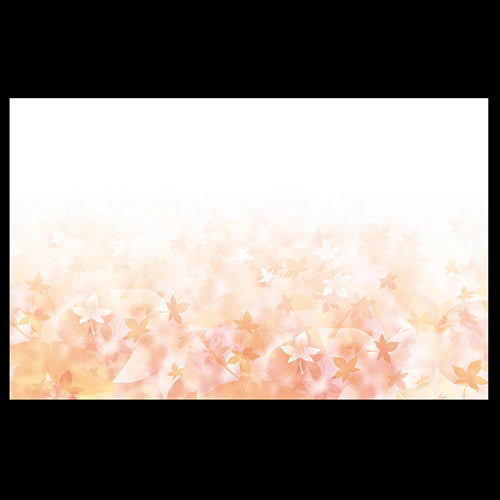 201-10264 38cm上質紙マット あんず色紅葉