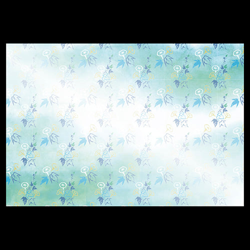 201-10267 38cm上質紙マット ブルー朝顔