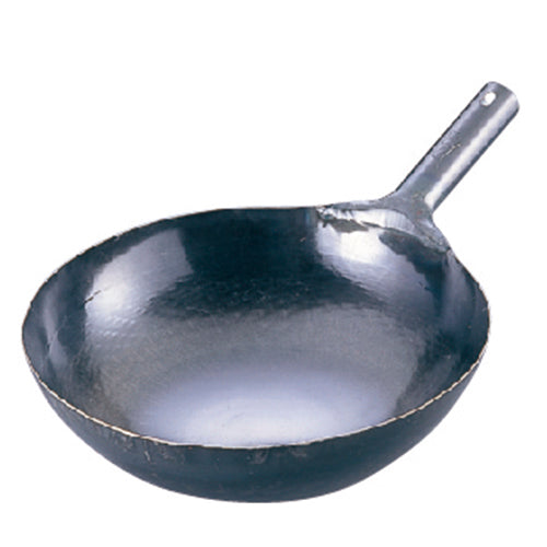 鉄 山田打出片手中華鍋 <板厚:1.2㎜>