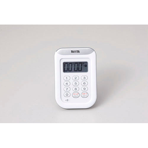 113-10311 タニタ丸洗いタイマー100分計 TD-378-WH ホワイト