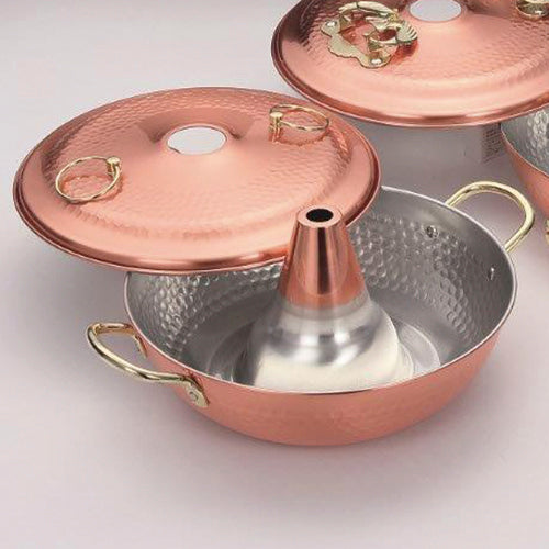 104-10048 銅しゃぶしゃぶ鍋 ラベンダー 26cm