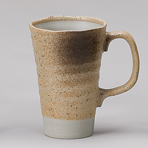 527-00035 波渕ジョッキ 黄信楽