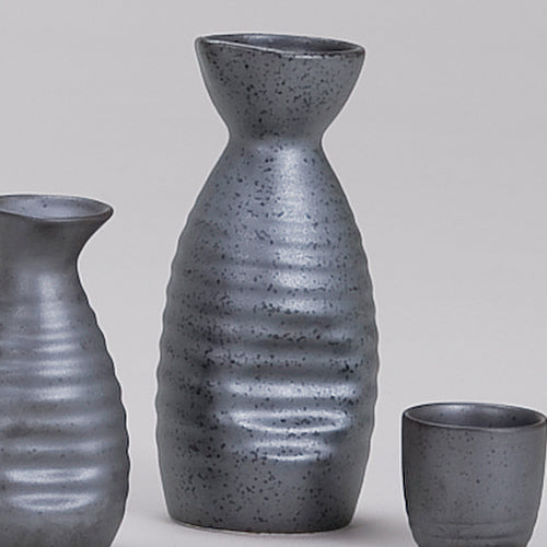 537-150023000 黒釉徳利(大)