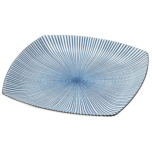 516-00769 千段十草 四角大皿