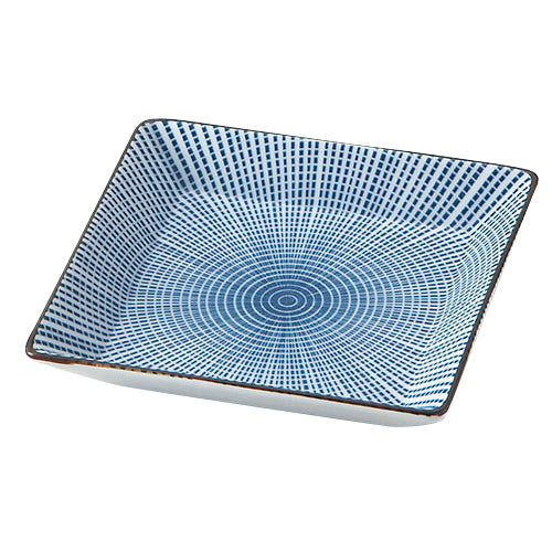 516-00780 千段十草 角皿(小)