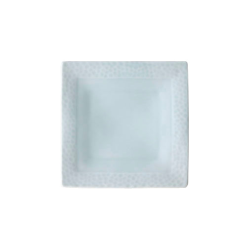 519-910080040 槌目型正角皿 ラフィネ