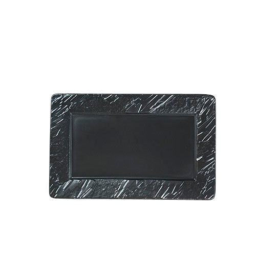 534-00231 プルト ブラック 30cm長角プレート