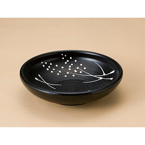 501-00284 黒吹麦 8号めん鉢