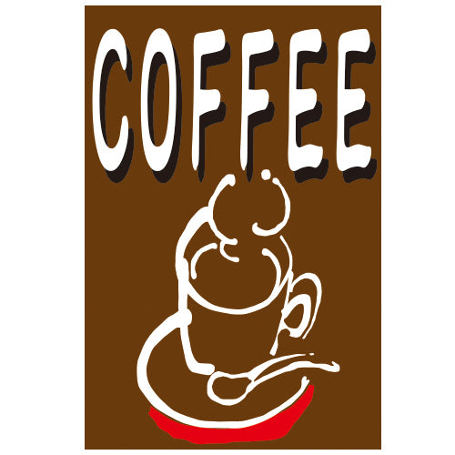 210-65004 つり旗 COFFEE