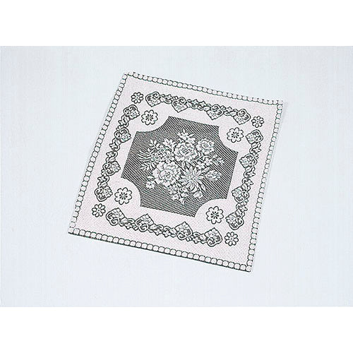 夏物座布団カバー「レース」 ベージュ