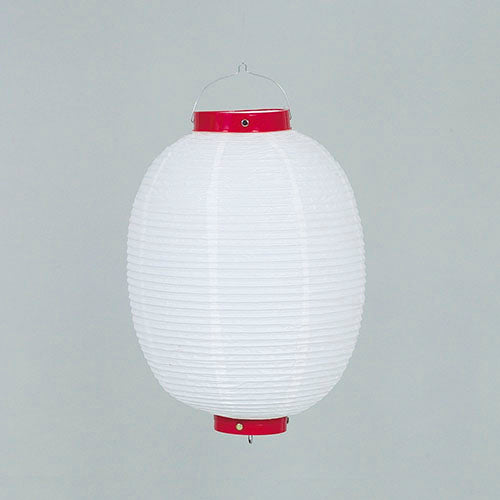 670-28001 27cm丸型ちょうちん 白無地