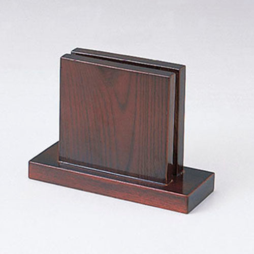 174-10114 木製メニュー立て タメ